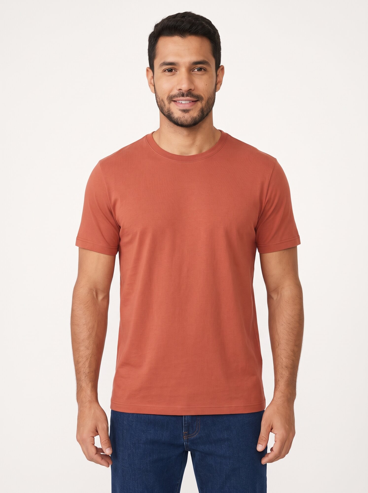 Camiseta Regular Masculina 100% Algodão Preta