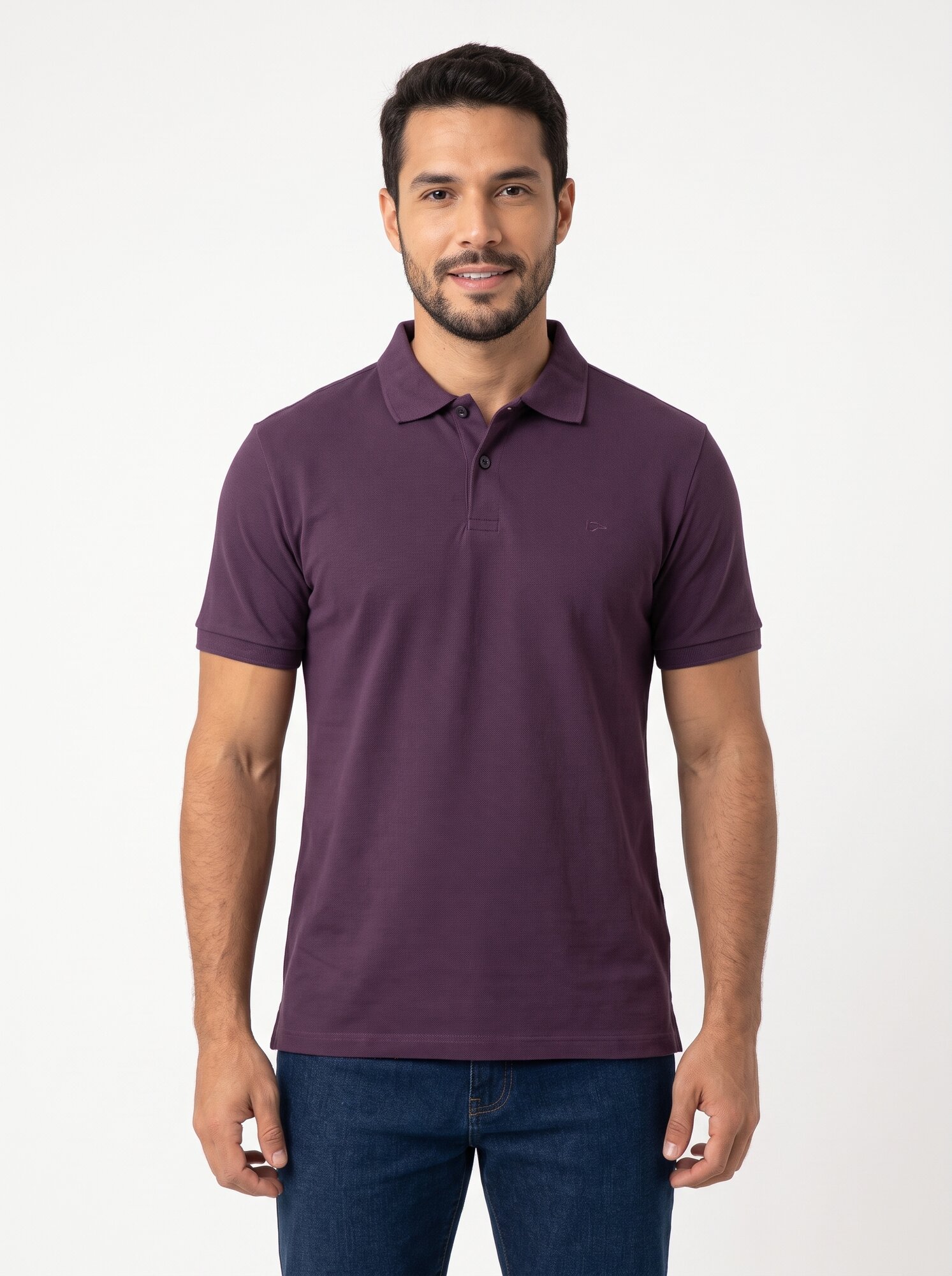 Camisa Regular Masculina 100% Algodão